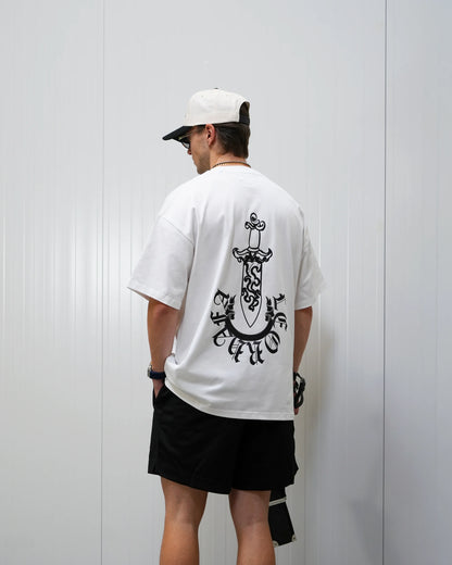 DAGGER T-SHIRT Optical White